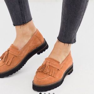 ASOS- Chunky Suede Loafers